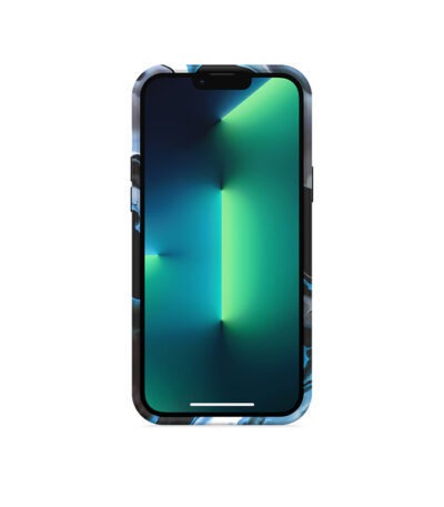 iPhone 12 Pro Max Silicone – Black/White - Imagen 3